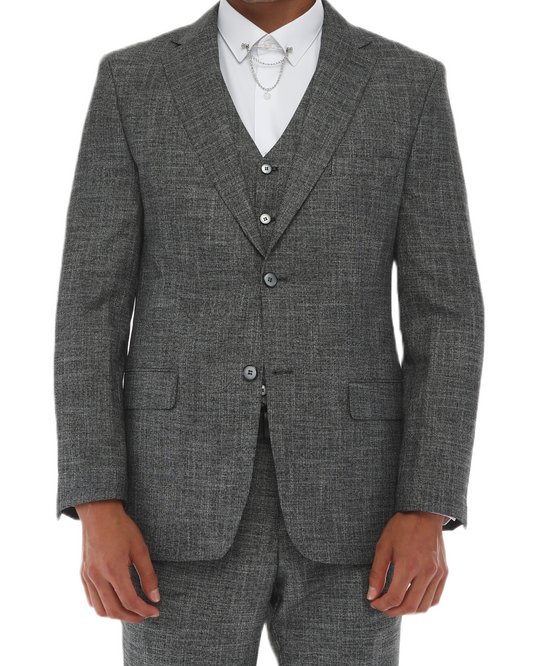 ICONYN SAV AYIN - Black Dot Three Piece Suit