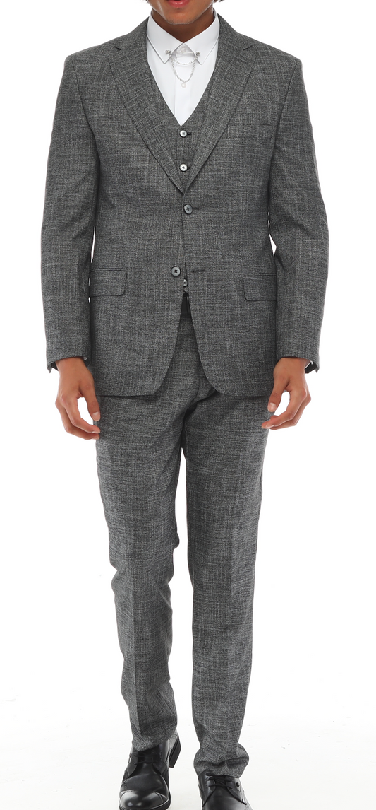 ICONYN SAV AYIN - Black Dot Three Piece Suit
