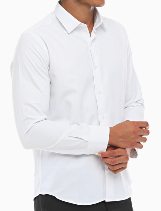 White Single Cuff Shirt