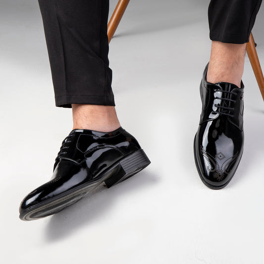 Black Genuine Leather Shoe