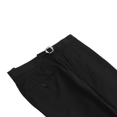 Men’s Elegant Black Trousers | Master Tailored Fit with Side Adjusters