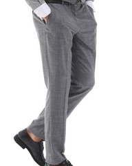 Graue Hose aus hochwertigem Viskosestoff