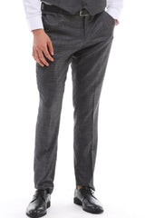 Graue Hose aus hochwertigem Viskosestoff