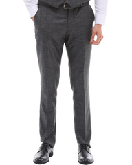 Graue Hose aus hochwertigem Viskosestoff