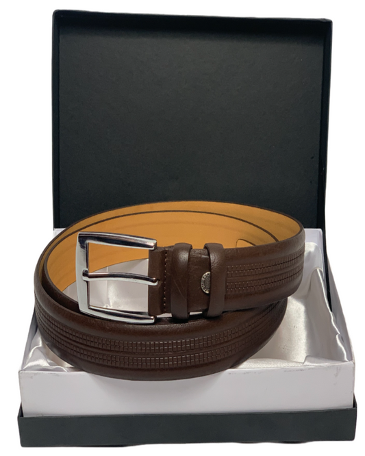 Brown Genuine Leather Belt