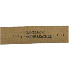 Brown Genuine Leather Handmade Belt for Men