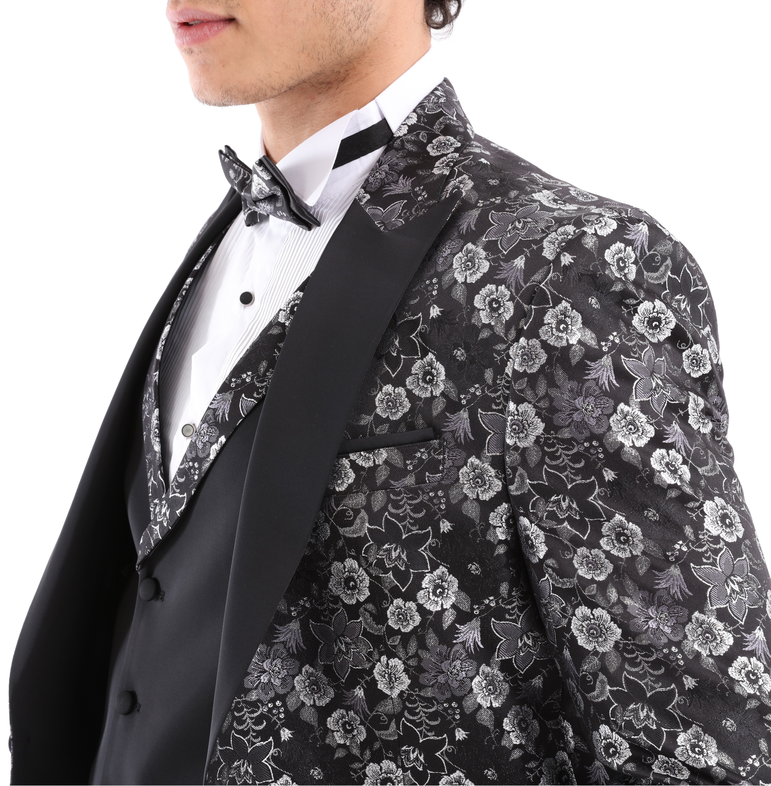 Rose sales tuxedo jacket