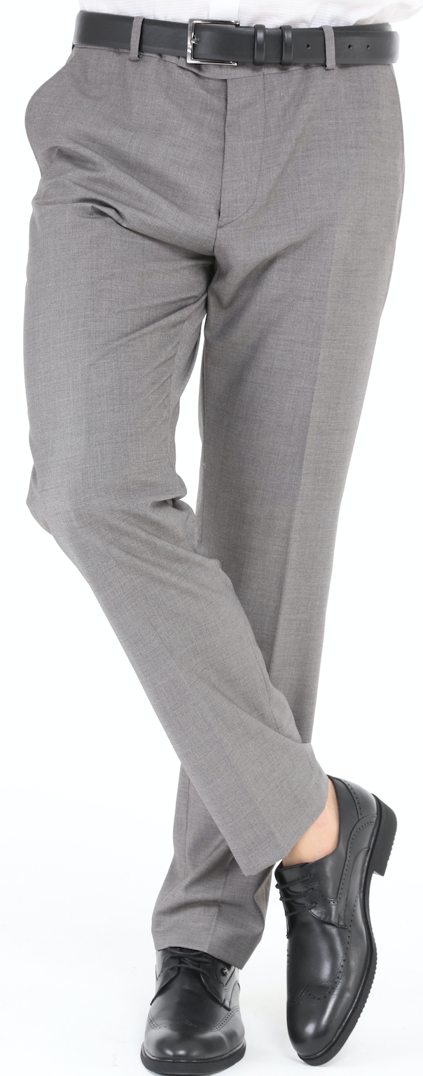 ICONIC GREYD - Grey Classic Trouser for Men
