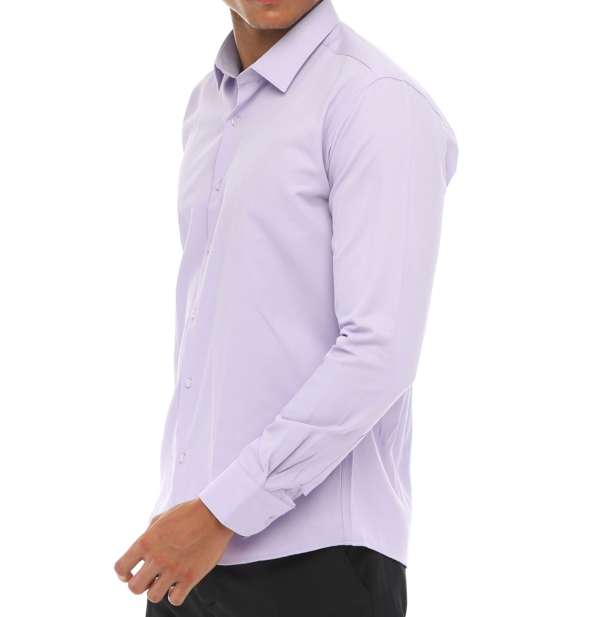 Lilac Single Cuff Shirt