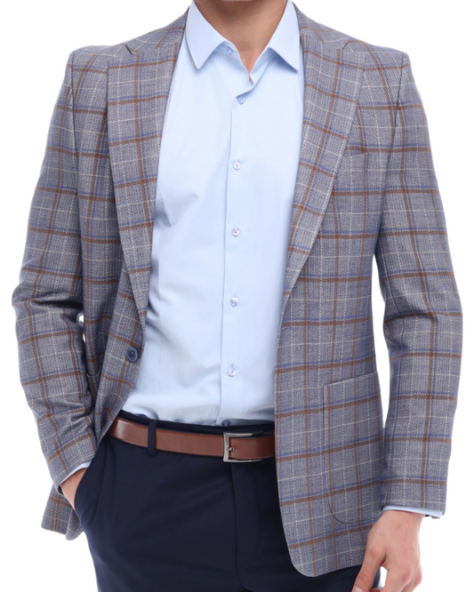 MAJESTIC JACKET - Blazer in Flieder &amp; Braun &amp; Weinrot