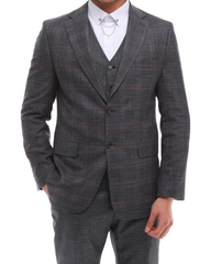 ICONYN HAYES - Grey Mixed & Matched Three Piece Suit