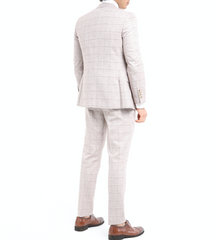 Peachy Linen Icnony - Dreiteiliger Anzug aus Leinen