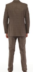 BrownJack Iconyn - Brauner und hellbrauner Match Suit - Dreiteiliger Anzug