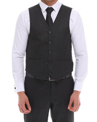 ICONYN VERDE - Black Mixed & Matched Three Piece Suit